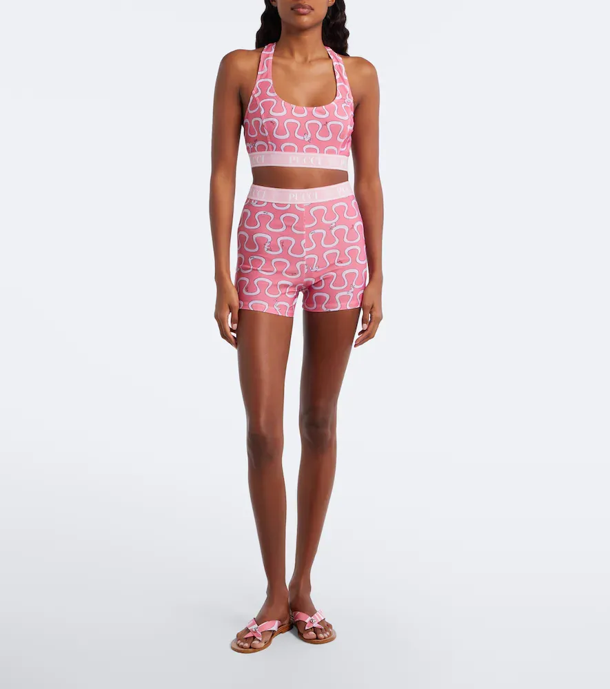 PUCCI Onda jersey shorts | Thumbnail 3 PUCCI Onda jersey shorts | Thumbnail 3