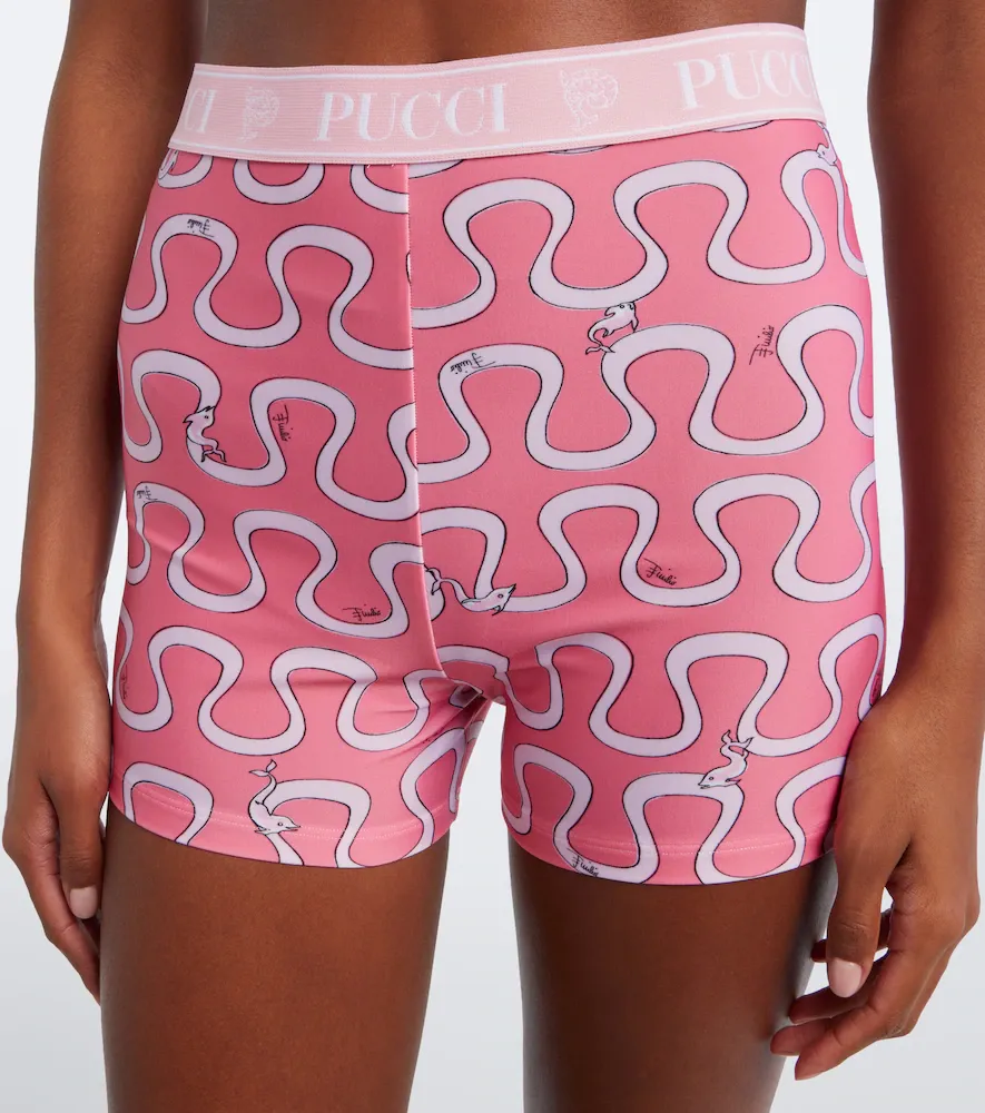 PUCCI Onda jersey shorts | Thumbnail 5 PUCCI Onda jersey shorts | Thumbnail 5