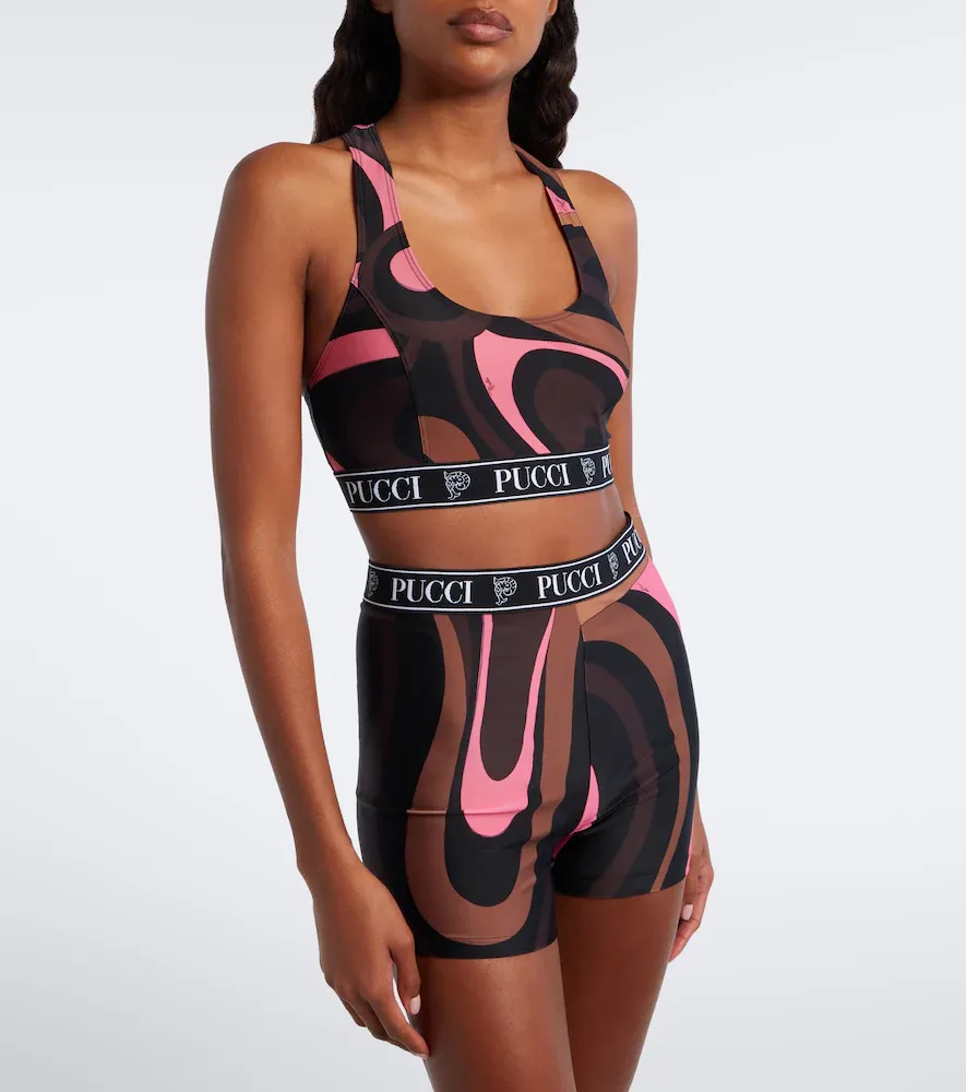 PUCCI Marmo jersey sports bra | Thumbnail 2 PUCCI Marmo jersey sports bra | Thumbnail 2