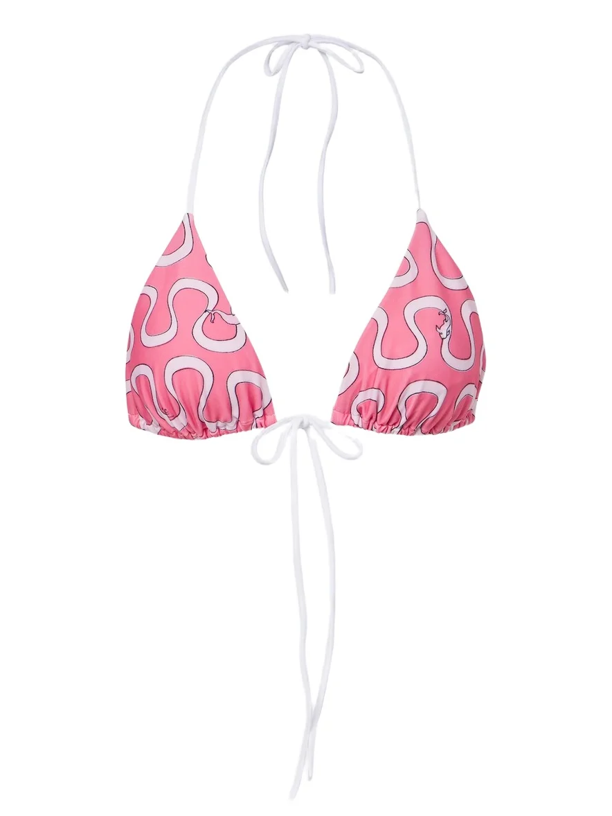PUCCI Onda bikini top