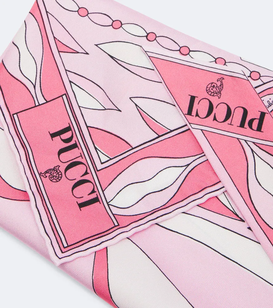 PUCCI Dune silk twill head wrap | Thumbnail 3 PUCCI Dune silk twill head wrap | Thumbnail 3