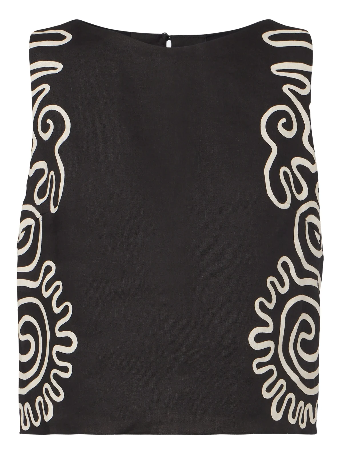 Avelino printed linen top Avelino printed linen top