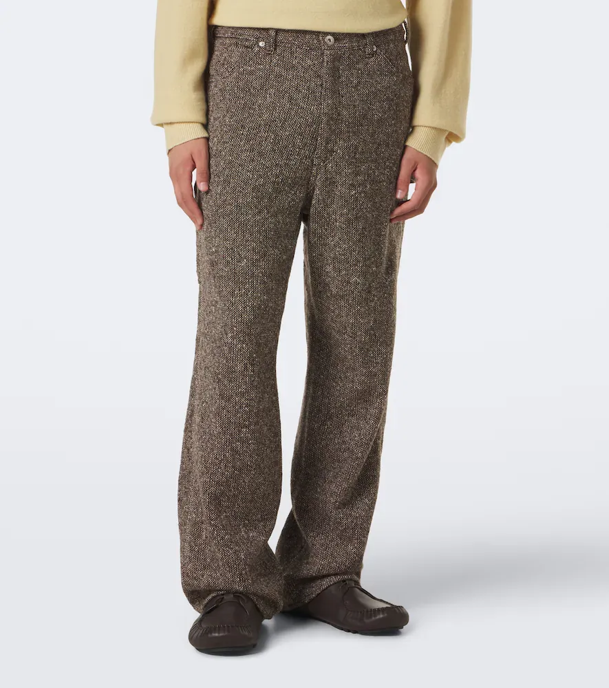 Auralee Wool tweed wide-leg pants | Thumbnail 5