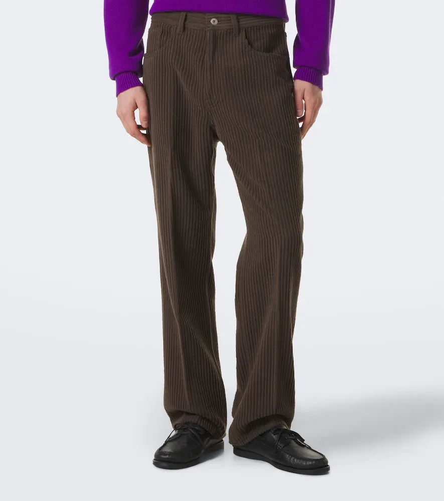 Auralee Wool and cashmere corduroy straight pants | Thumbnail 2 Auralee Wool and cashmere corduroy straight pants | Thumbnail 2