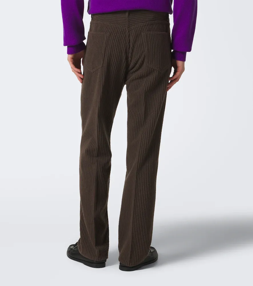 Auralee Wool and cashmere corduroy straight pants | Thumbnail 6 Auralee Wool and cashmere corduroy straight pants | Thumbnail 6