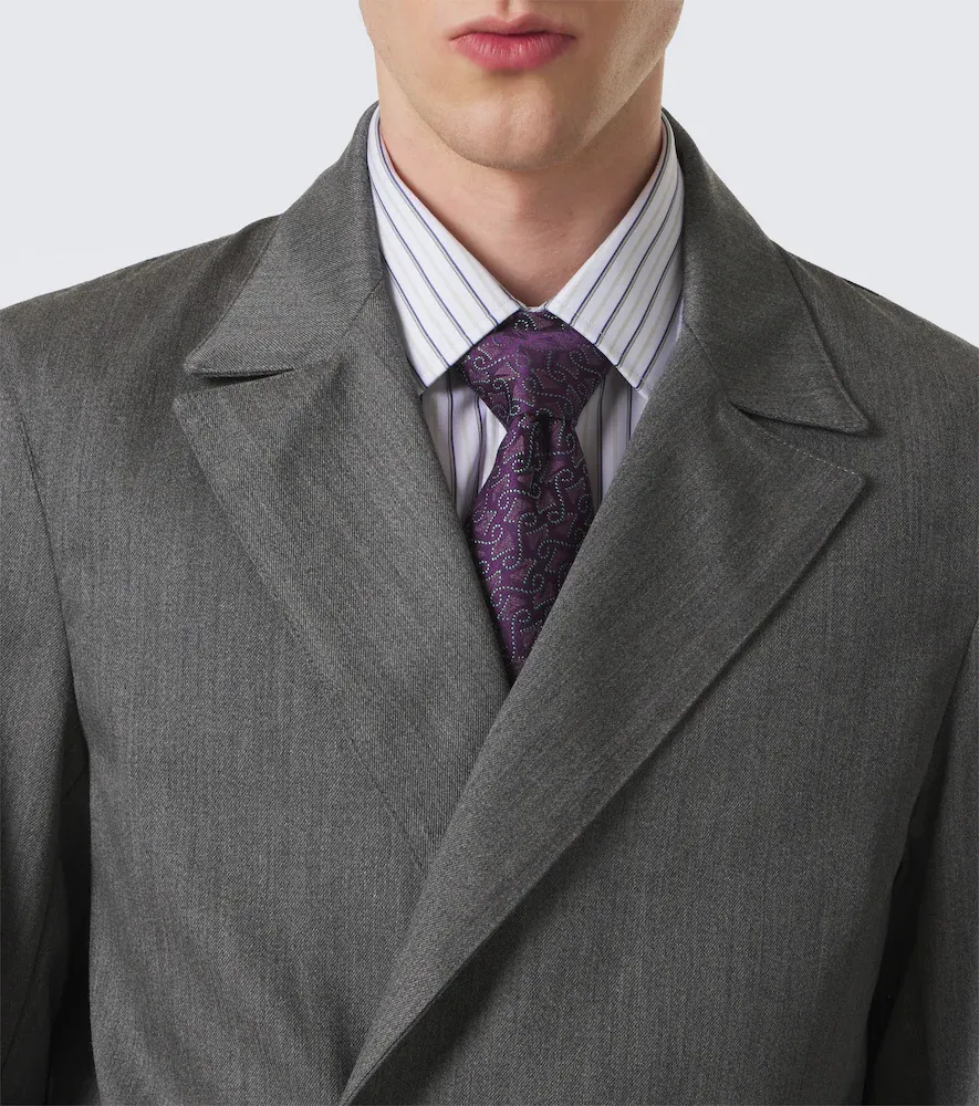 Charvet Silk jacquard tie | Thumbnail 2 Charvet Silk jacquard tie | Thumbnail 2