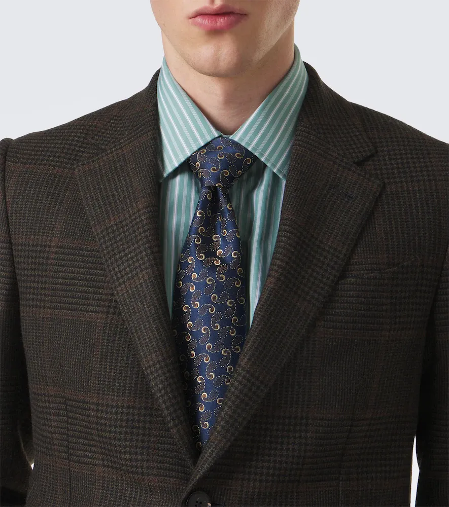 Charvet Silk jacquard tie | Thumbnail 2 Charvet Silk jacquard tie | Thumbnail 2