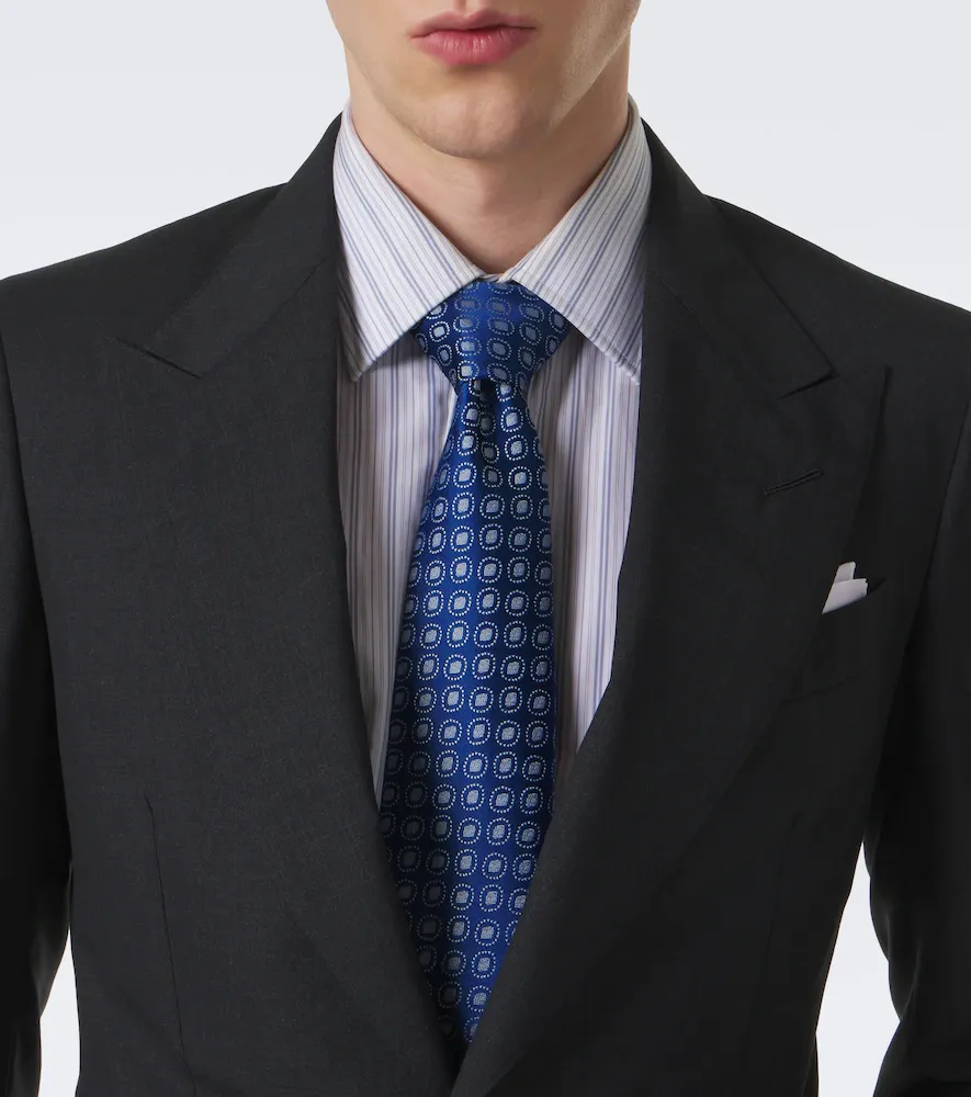 Charvet Silk jacquard tie | Thumbnail 2 Charvet Silk jacquard tie | Thumbnail 2