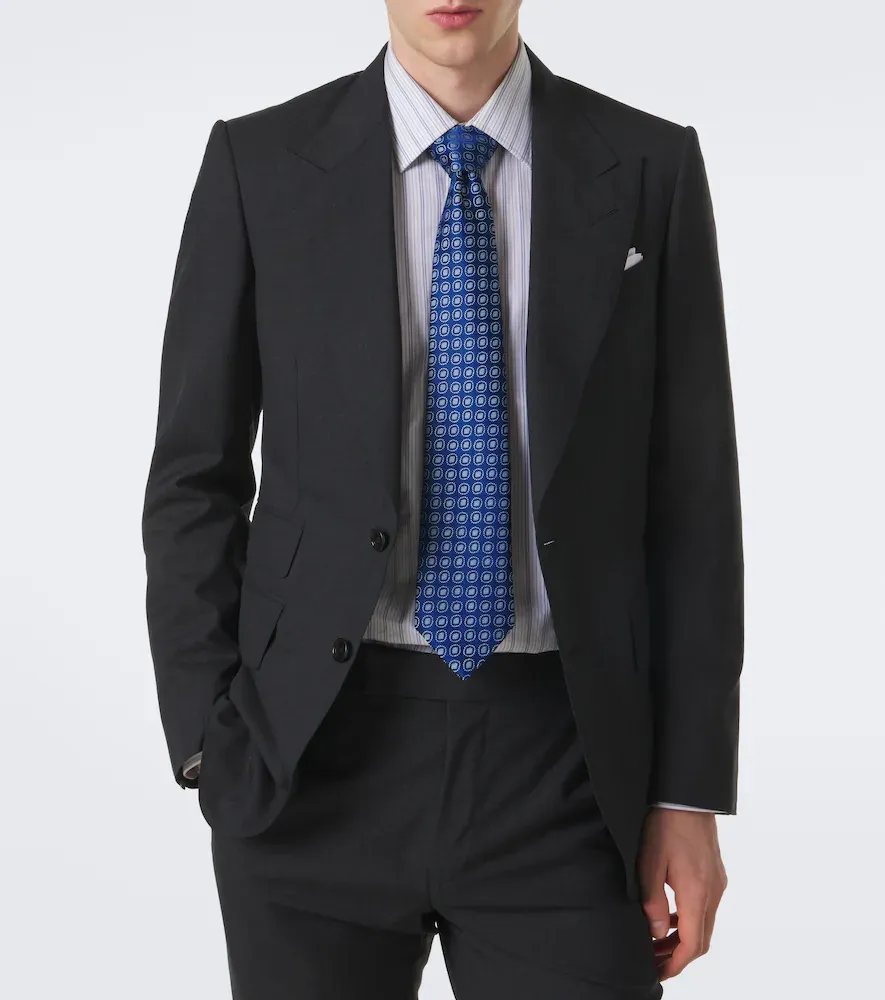 Charvet Silk jacquard tie | Thumbnail 3 Charvet Silk jacquard tie | Thumbnail 3