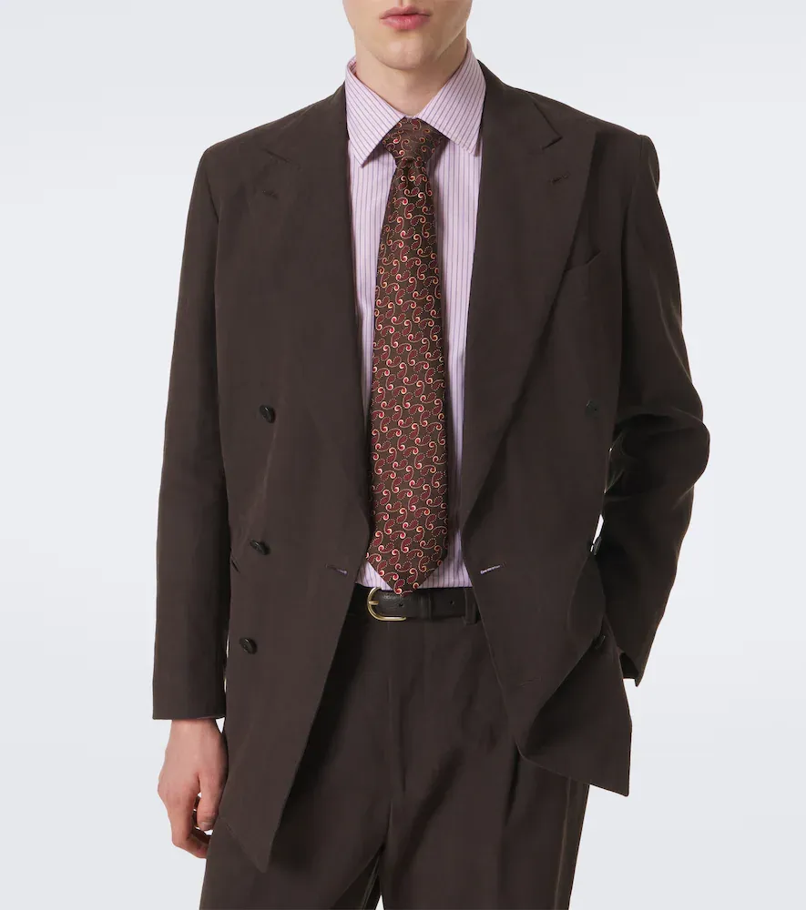 Charvet Paisley silk jacquard tie | Thumbnail 2 Charvet Paisley silk jacquard tie | Thumbnail 2