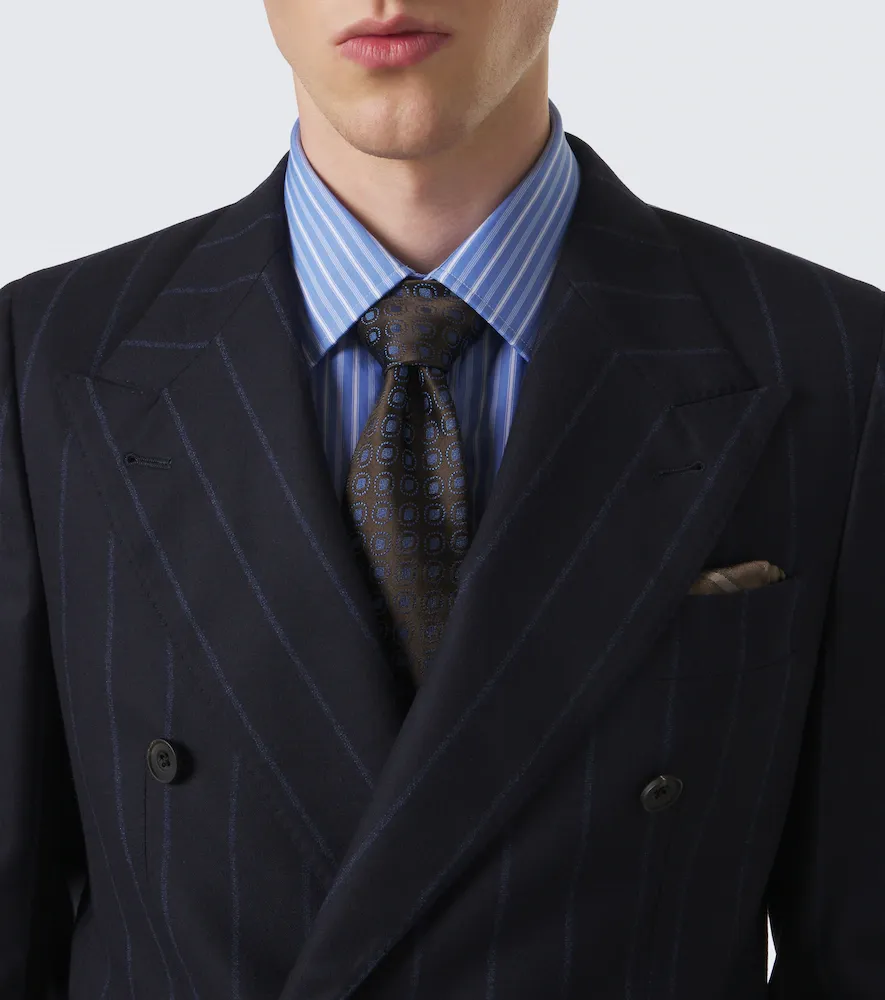 Charvet Silk jacquard tie | Thumbnail 2 Charvet Silk jacquard tie | Thumbnail 2