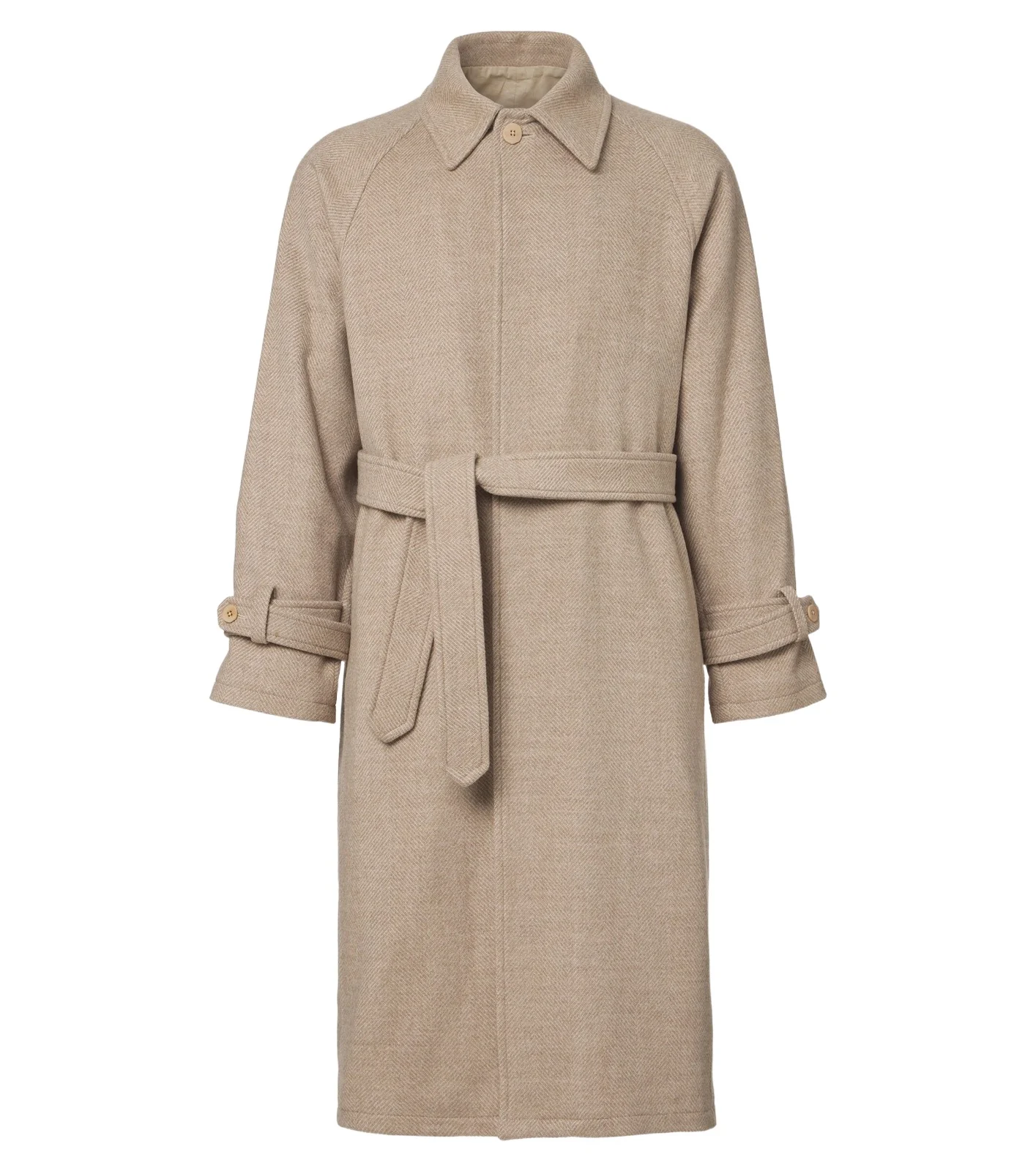 Stòffa Stòffa Belted wool coat