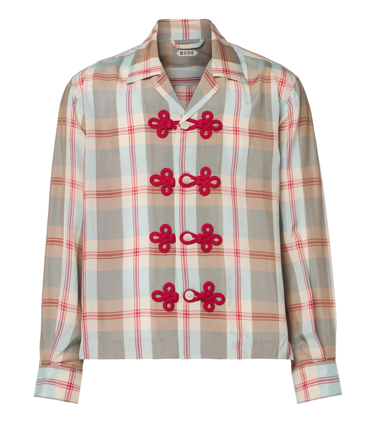 BODE Canyon checked shirt