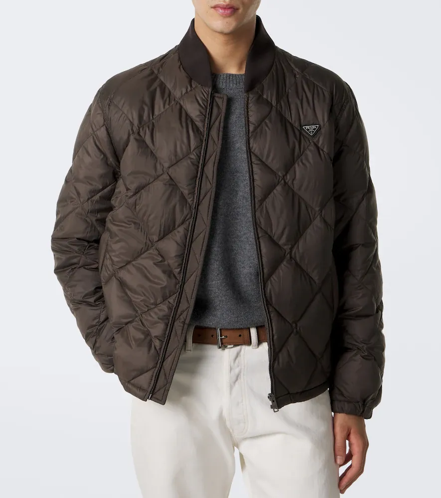 Prada Quilted down jacket | Thumbnail 4 Prada Quilted down jacket | Thumbnail 4