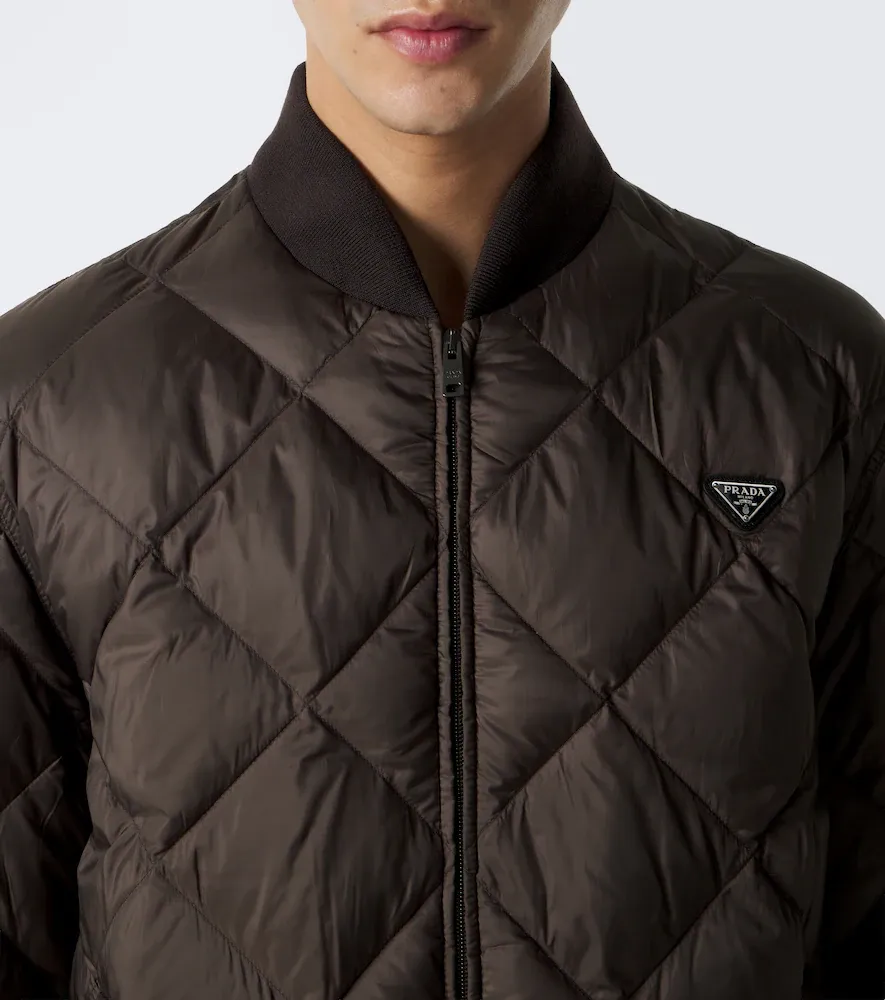 Prada Quilted down jacket | Thumbnail 6 Prada Quilted down jacket | Thumbnail 6