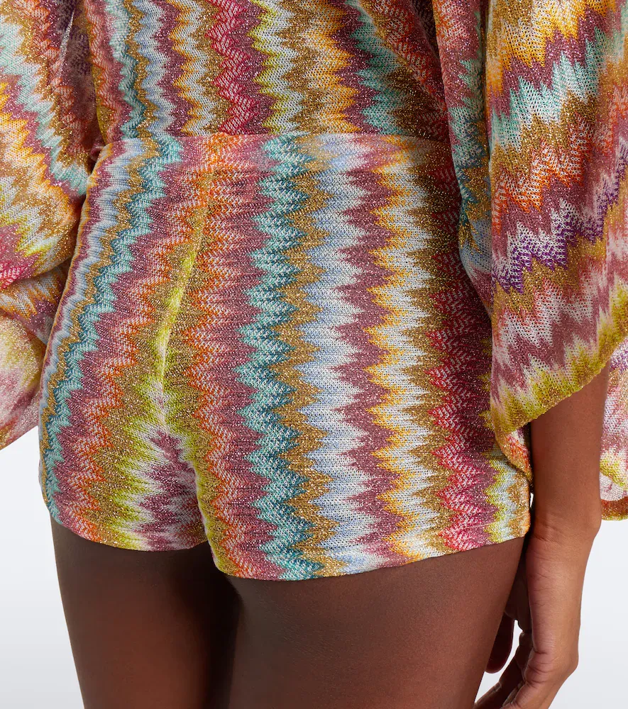 Missoni Lamé micro shorts | Thumbnail 5 Missoni Lamé micro shorts | Thumbnail 5