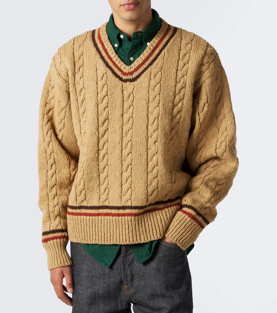 Visvim Collegia wool and cashmere sweater | Thumbnail 2 Visvim Collegia wool and cashmere sweater | Thumbnail 2