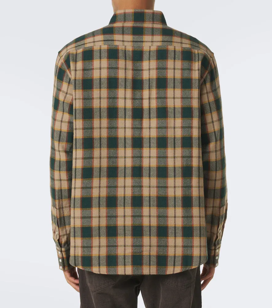 Visvim Meridian plaid wool and linen shirt | Thumbnail 7