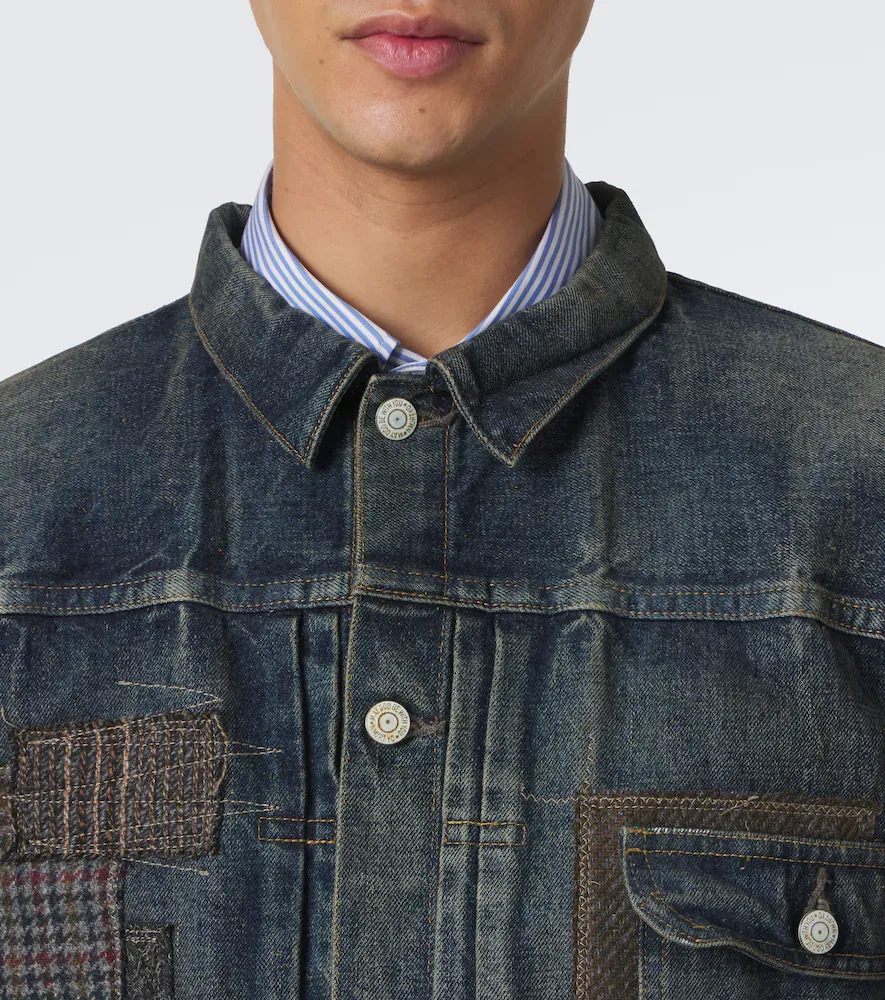 Junya Watanabe Patchwork denim jacket | Thumbnail 3 Junya Watanabe Patchwork denim jacket | Thumbnail 3