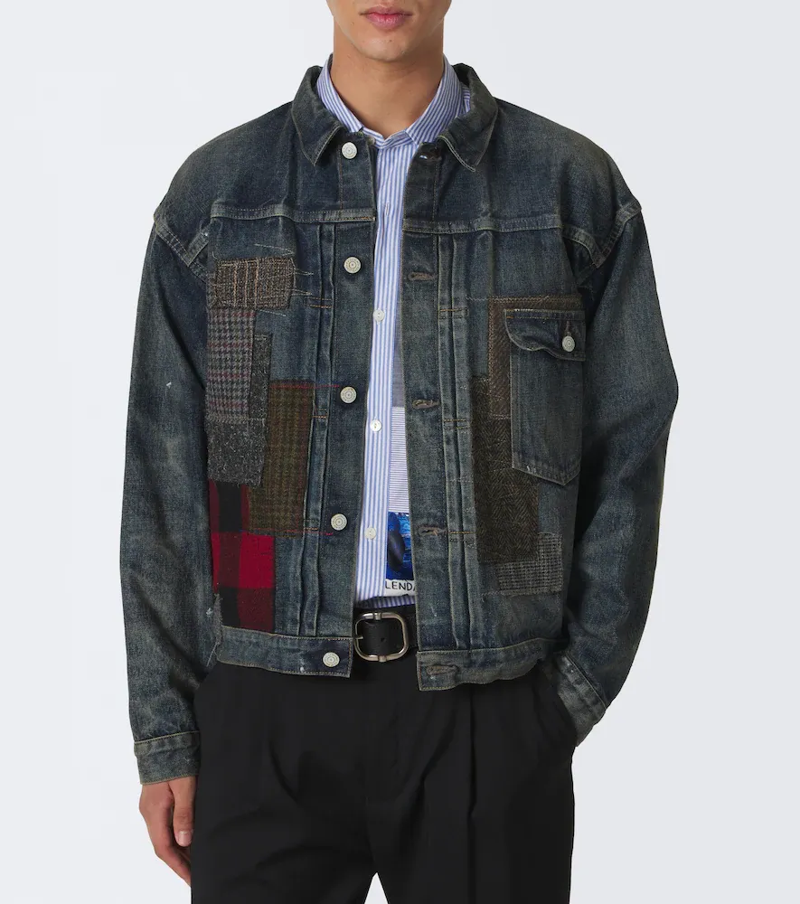 Junya Watanabe Patchwork denim jacket | Thumbnail 4 Junya Watanabe Patchwork denim jacket | Thumbnail 4