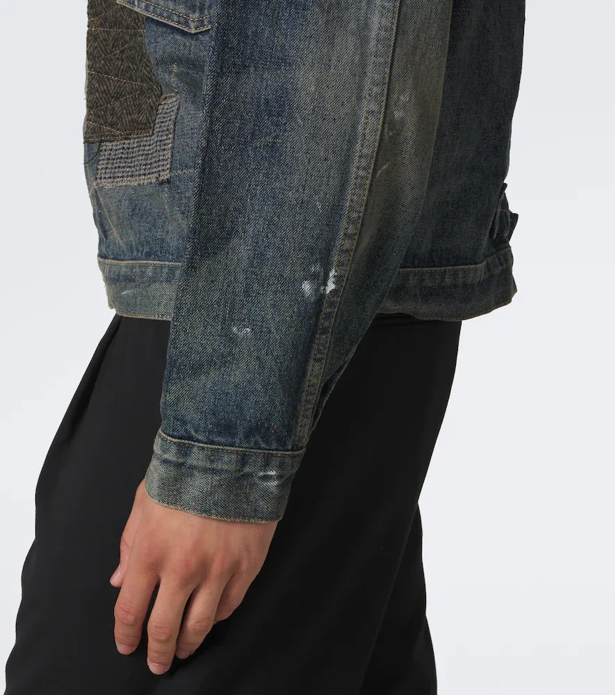 Junya Watanabe Patchwork denim jacket | Thumbnail 5 Junya Watanabe Patchwork denim jacket | Thumbnail 5