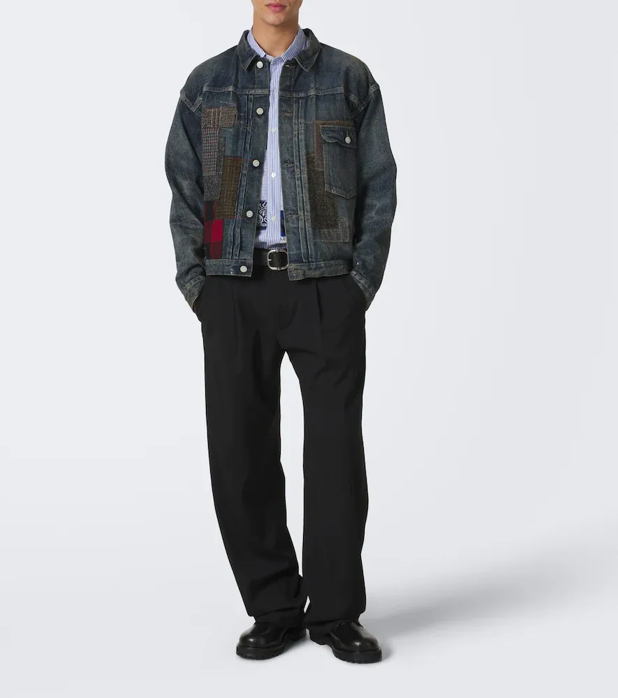 Junya Watanabe Patchwork denim jacket | Thumbnail 6 Junya Watanabe Patchwork denim jacket | Thumbnail 6