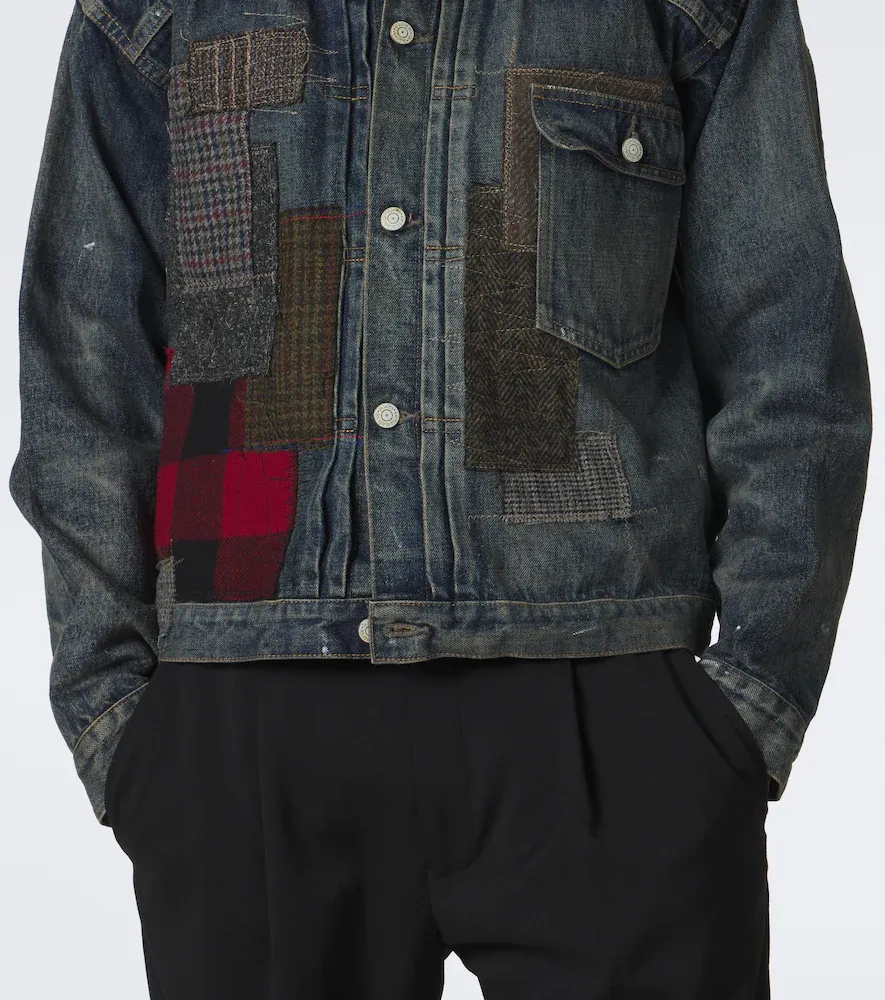 Junya Watanabe Patchwork denim jacket | Thumbnail 7 Junya Watanabe Patchwork denim jacket | Thumbnail 7