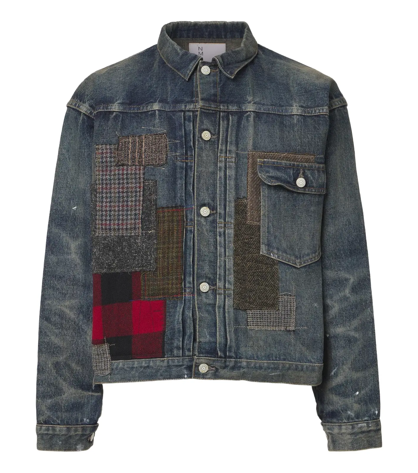 Junya Watanabe Patchwork denim jacket