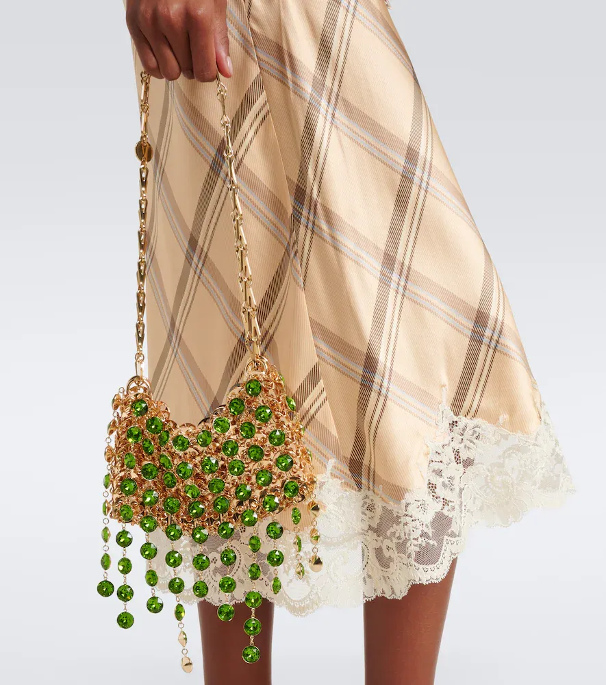 Rabanne 1969 Nano embellished top-handle bag | Thumbnail 4