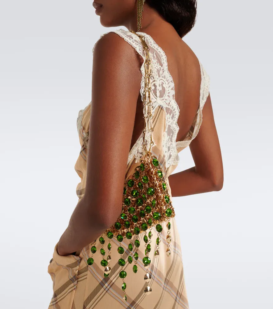 Rabanne 1969 Nano embellished top-handle bag | Thumbnail 6
