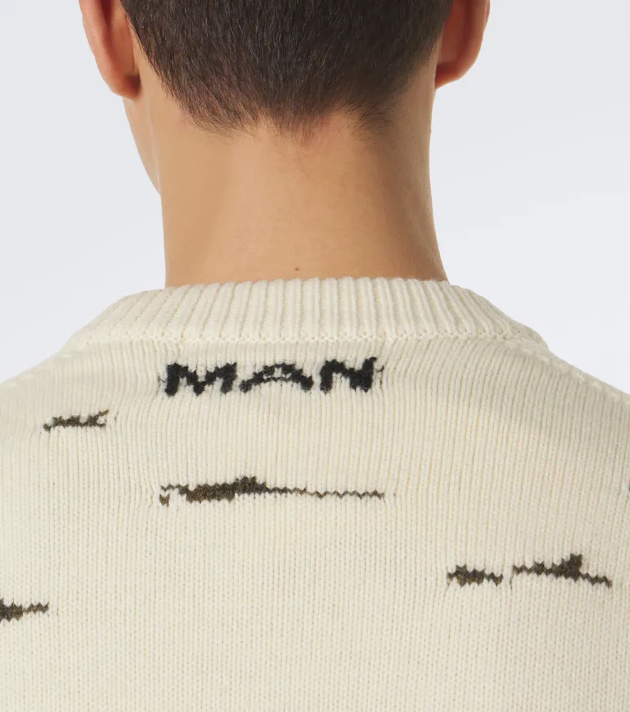 Junya Watanabe Intarsia wool sweater | Thumbnail 4 Junya Watanabe Intarsia wool sweater | Thumbnail 4