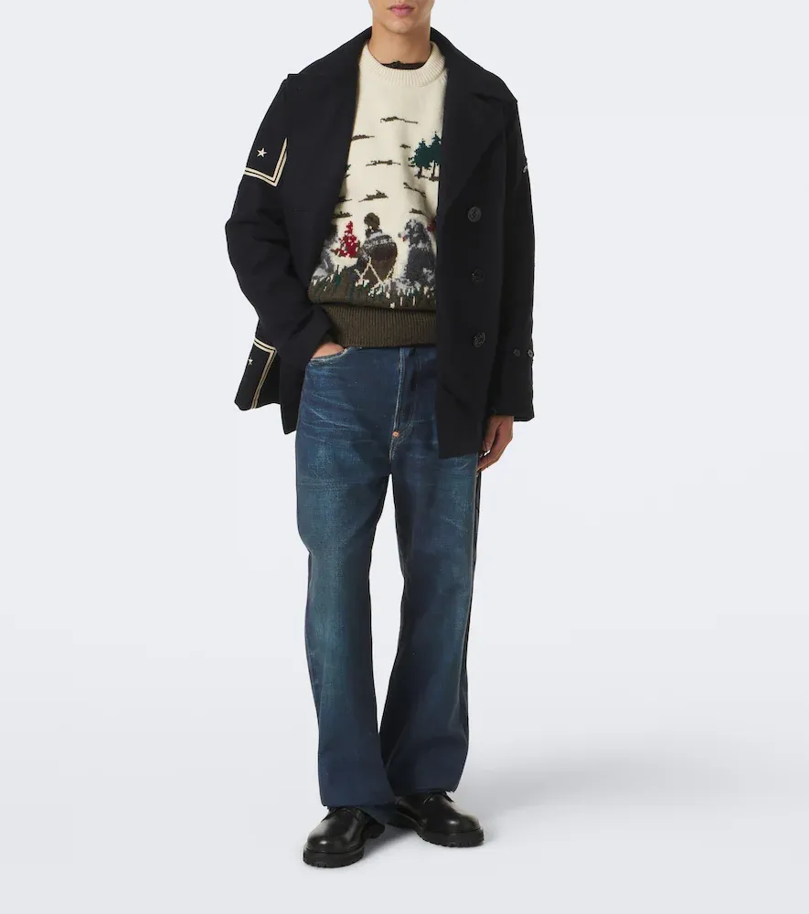 Junya Watanabe Intarsia wool sweater | Thumbnail 5 Junya Watanabe Intarsia wool sweater | Thumbnail 5
