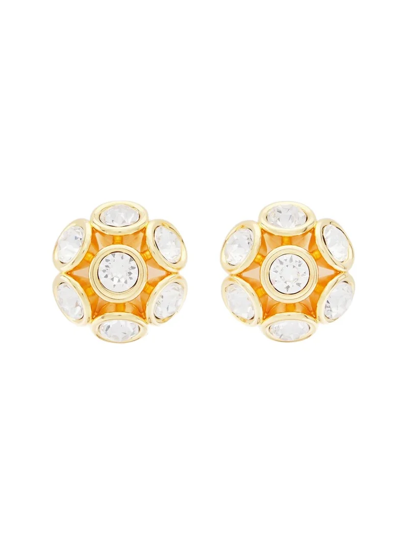 Oscar de la Renta Crystal-embellished earrings