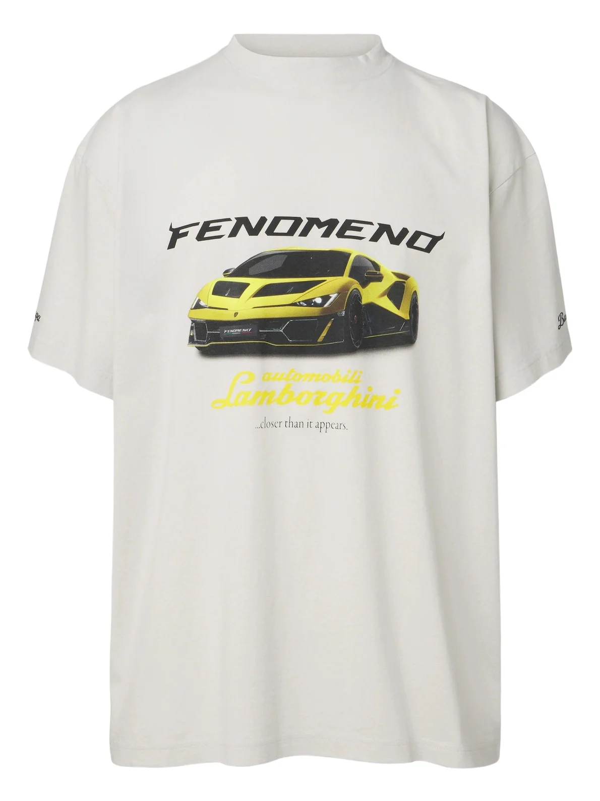 Balenciaga Oversized printed cotton jersey T-shirt