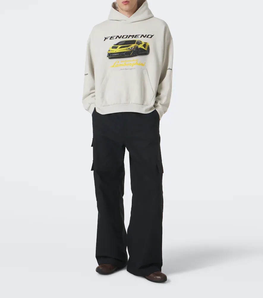Balenciaga x Lamborghini printed cotton jersey hoodie | Thumbnail 3 Balenciaga x Lamborghini printed cotton jersey hoodie | Thumbnail 3