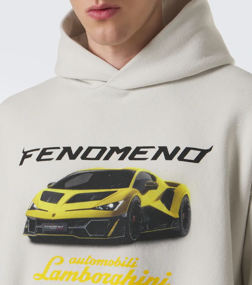 Balenciaga x Lamborghini printed cotton jersey hoodie | Thumbnail 4 Balenciaga x Lamborghini printed cotton jersey hoodie | Thumbnail 4