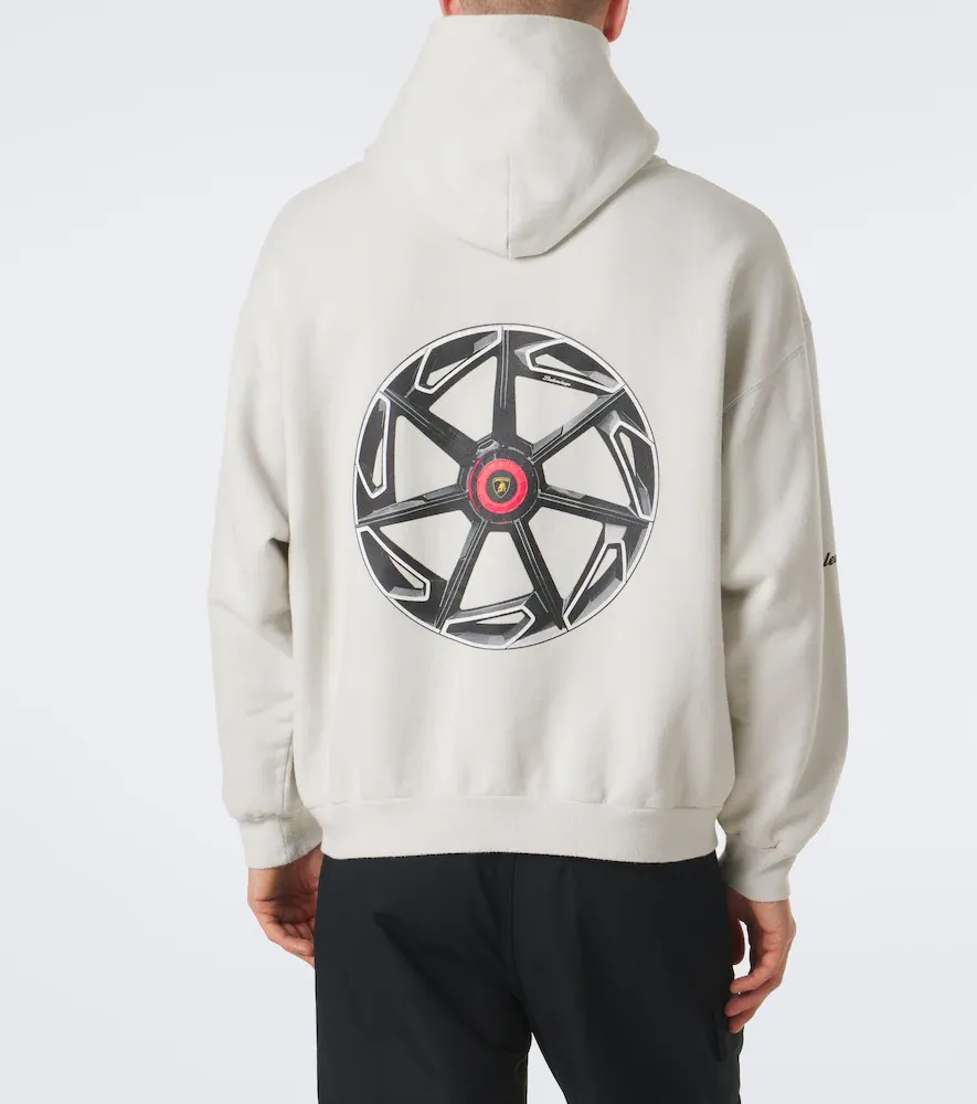 Balenciaga x Lamborghini printed cotton jersey hoodie | Thumbnail 6 Balenciaga x Lamborghini printed cotton jersey hoodie | Thumbnail 6
