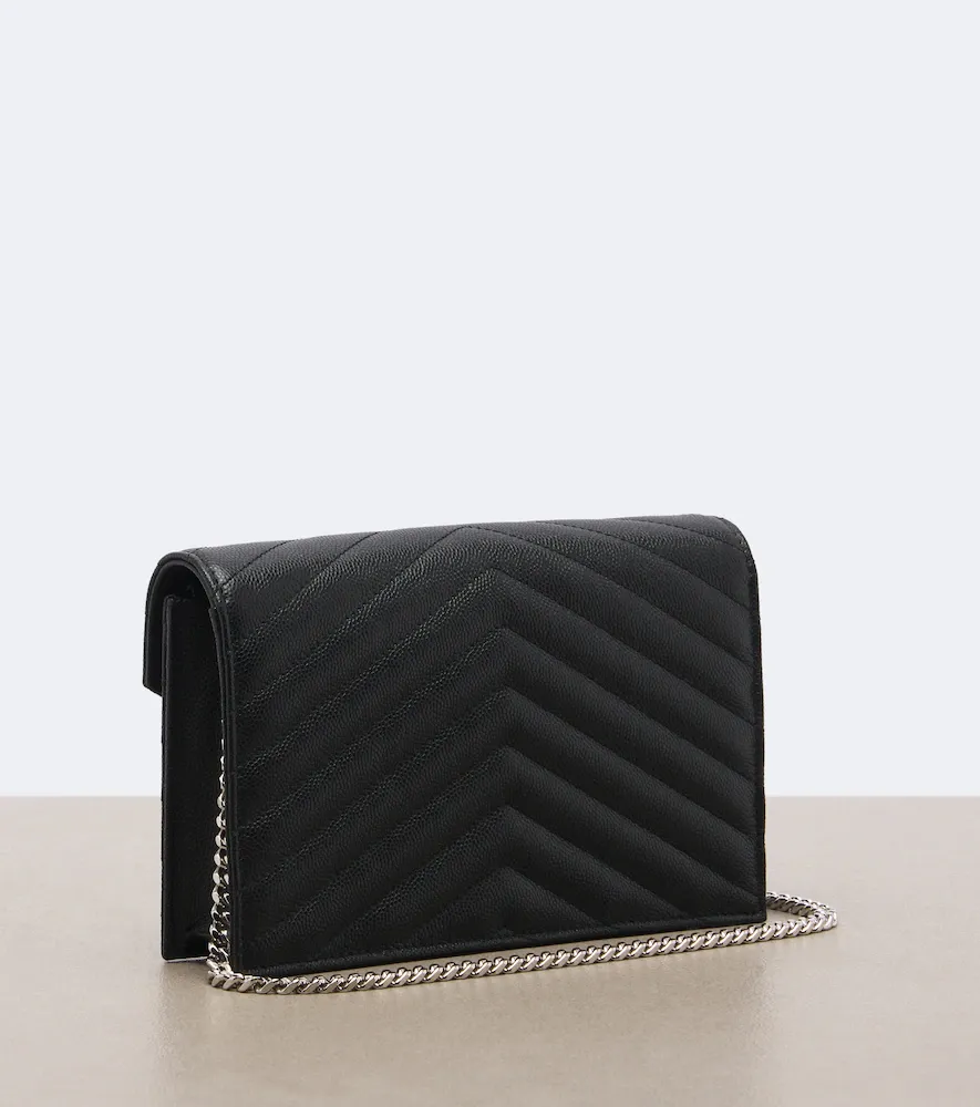 Saint Laurent Cassandre matelassé leather wallet on chain | Thumbnail 3 Saint Laurent Cassandre matelassé leather wallet on chain | Thumbnail 3