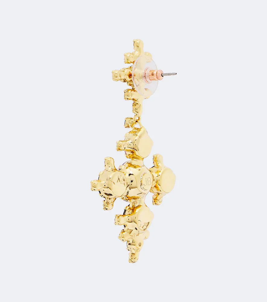 Jennifer Behr Jovanny embellished gold-plated earrings | Thumbnail 3