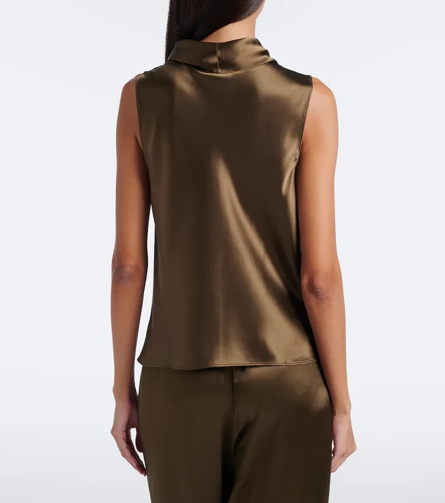 LESET Barb satin top | Thumbnail 2 LESET Barb satin top | Thumbnail 2