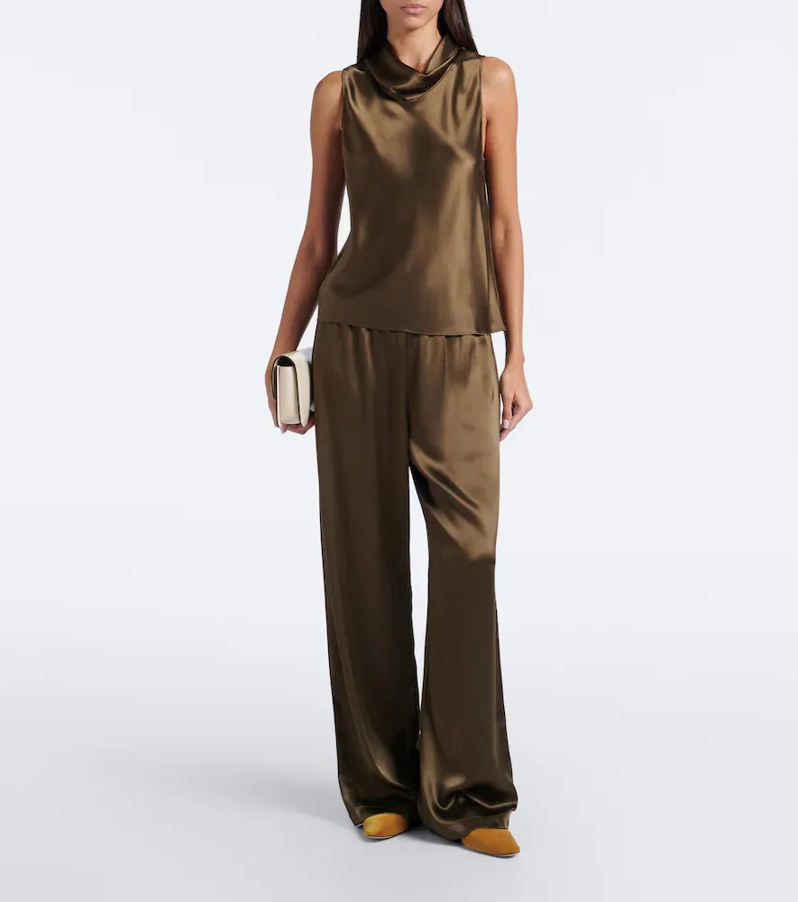 LESET Barb satin top | Thumbnail 3 LESET Barb satin top | Thumbnail 3