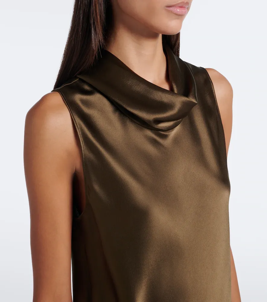 LESET Barb satin top | Thumbnail 4 LESET Barb satin top | Thumbnail 4