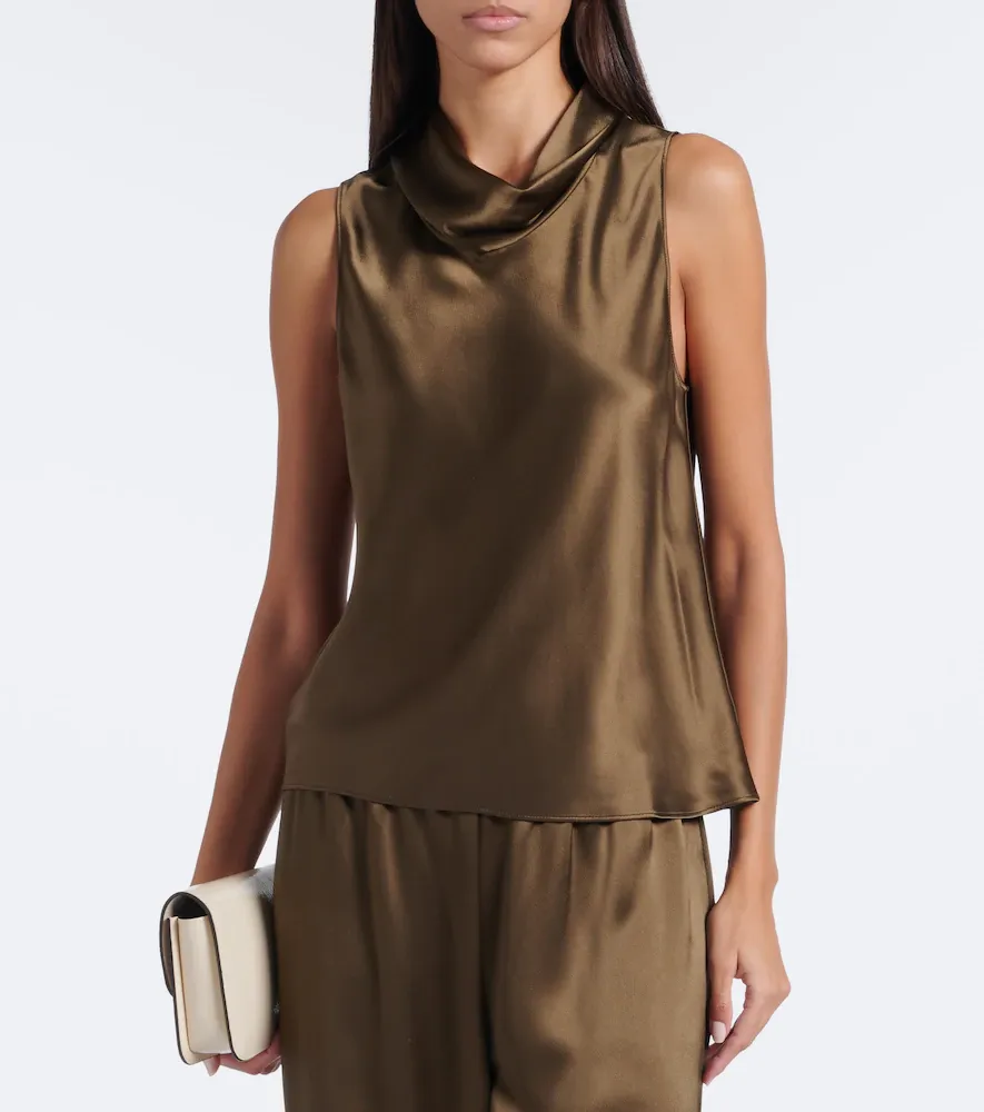 LESET Barb satin top | Thumbnail 5 LESET Barb satin top | Thumbnail 5