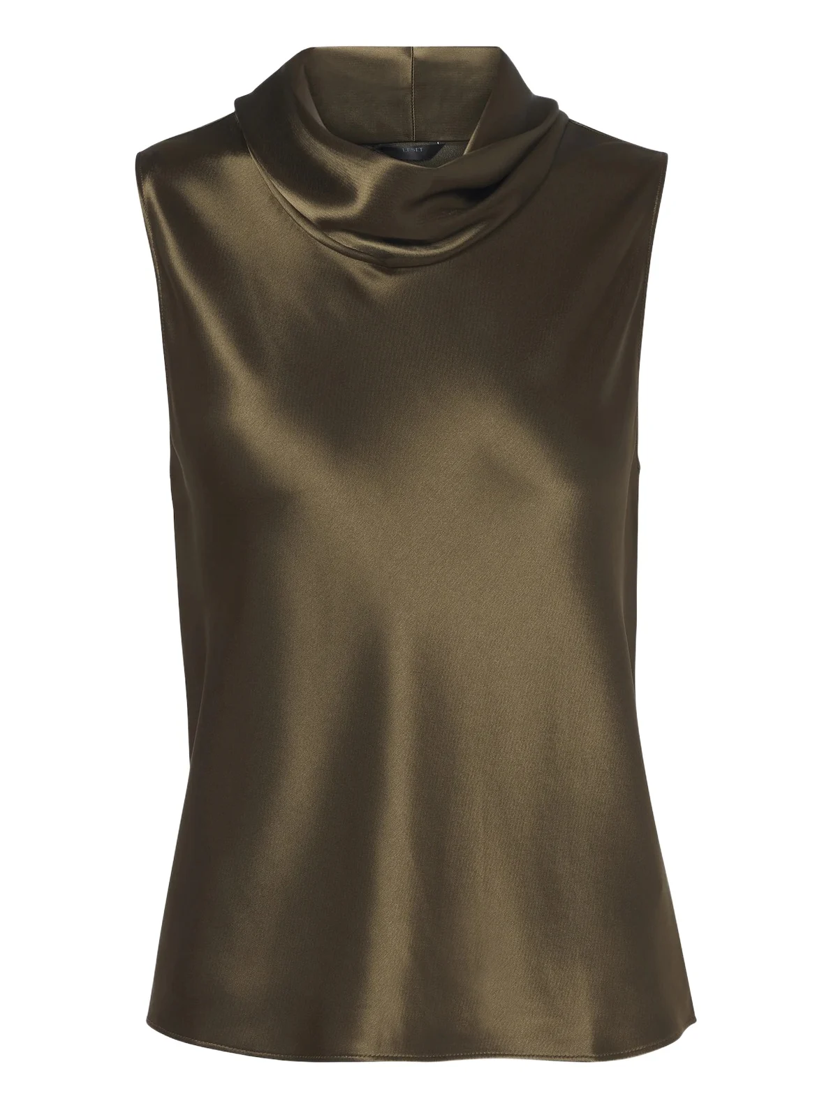 LESET Barb satin top