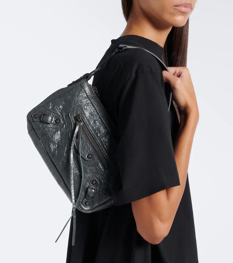 Balenciaga Le City Moto Mini leather shoulder bag | Thumbnail 6 Balenciaga Le City Moto Mini leather shoulder bag | Thumbnail 6