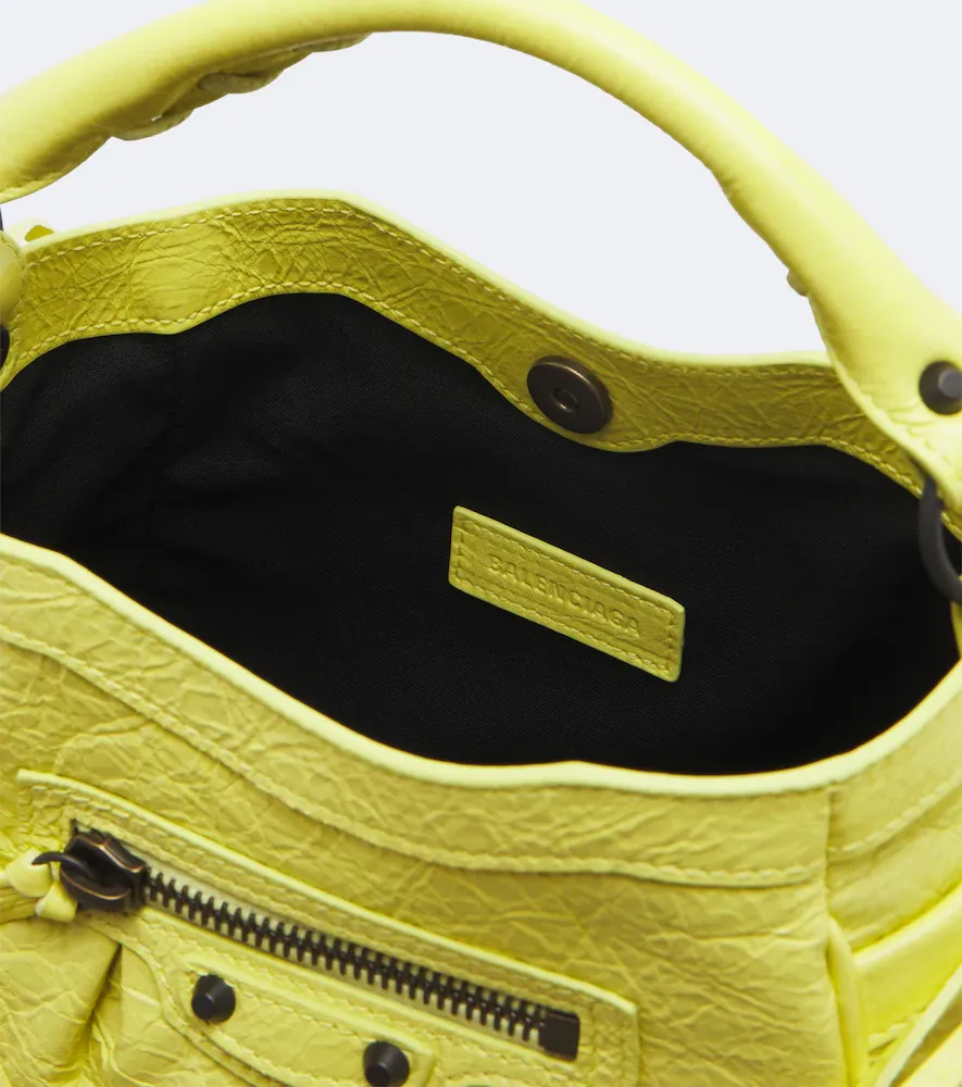 Balenciaga Le City Nano leather top-handle bag | Thumbnail 3 Balenciaga Le City Nano leather top-handle bag | Thumbnail 3