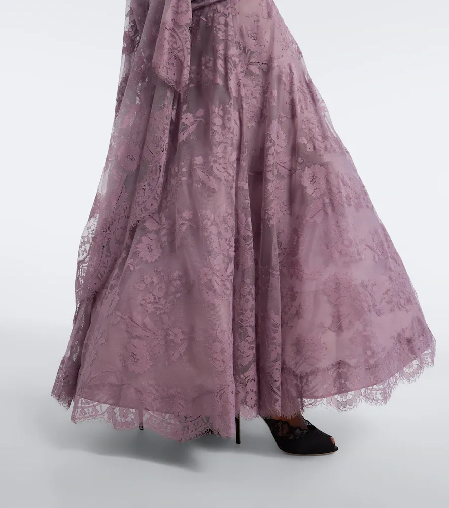 Zimmermann Clash draped lace gown | Thumbnail 2 Zimmermann Clash draped lace gown | Thumbnail 2