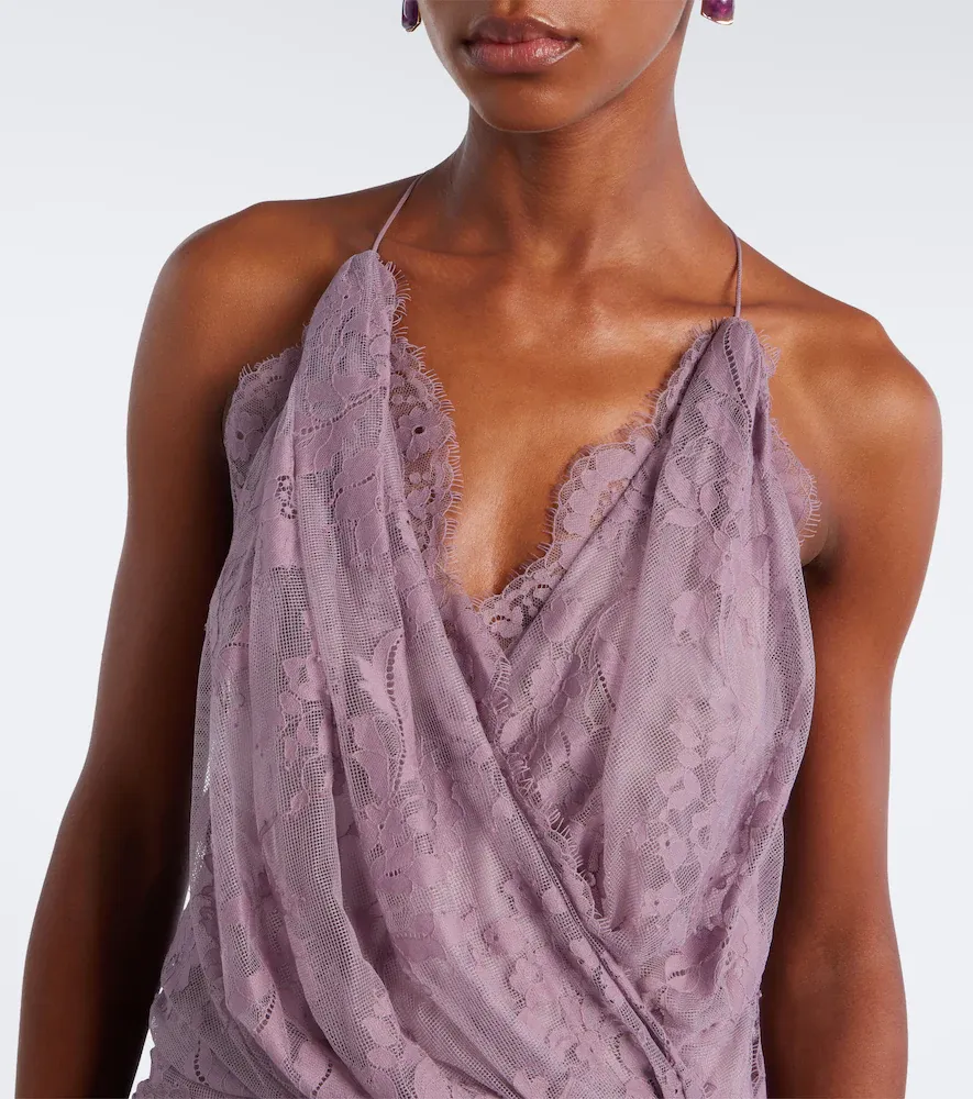Zimmermann Clash draped lace gown | Thumbnail 5 Zimmermann Clash draped lace gown | Thumbnail 5