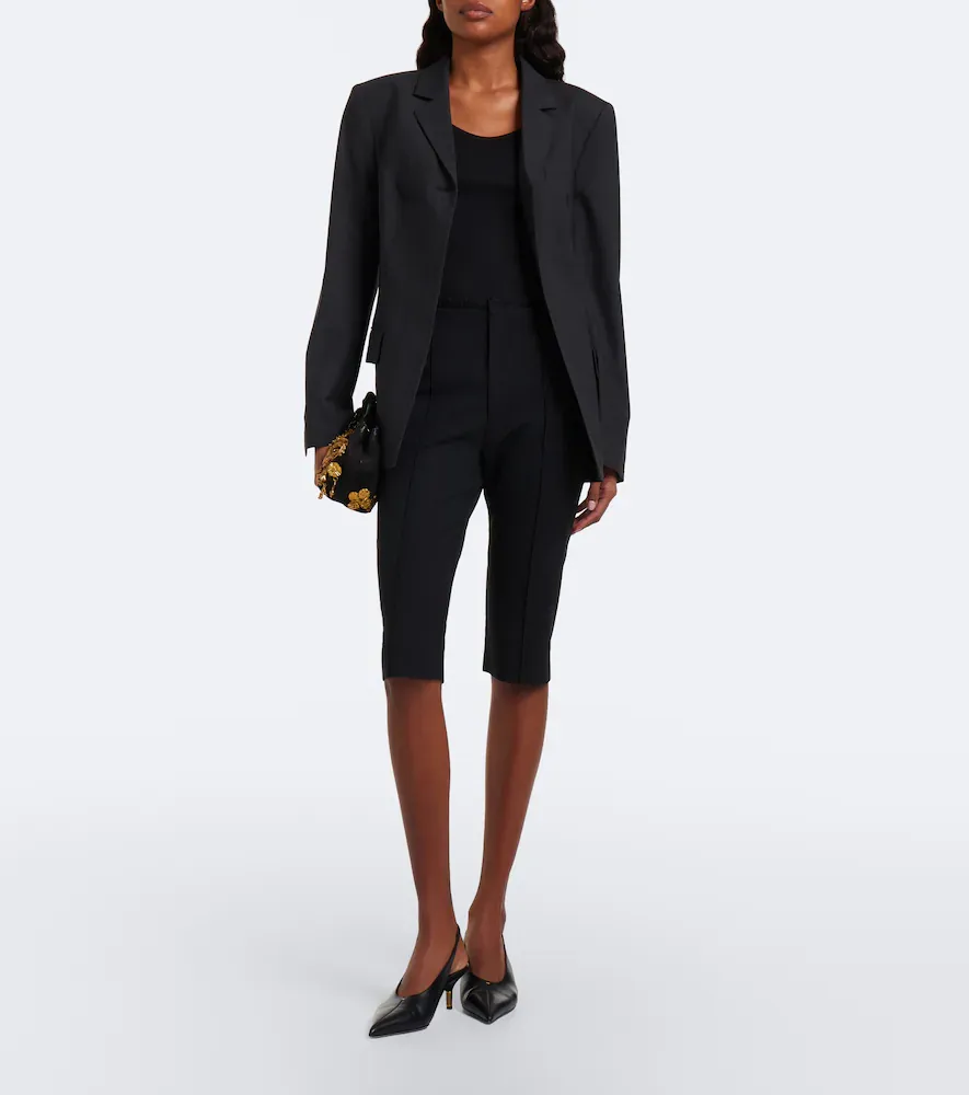 SIR. Miller lace-trimmed wool-blend capri pants | Thumbnail 3 SIR. Miller lace-trimmed wool-blend capri pants | Thumbnail 3