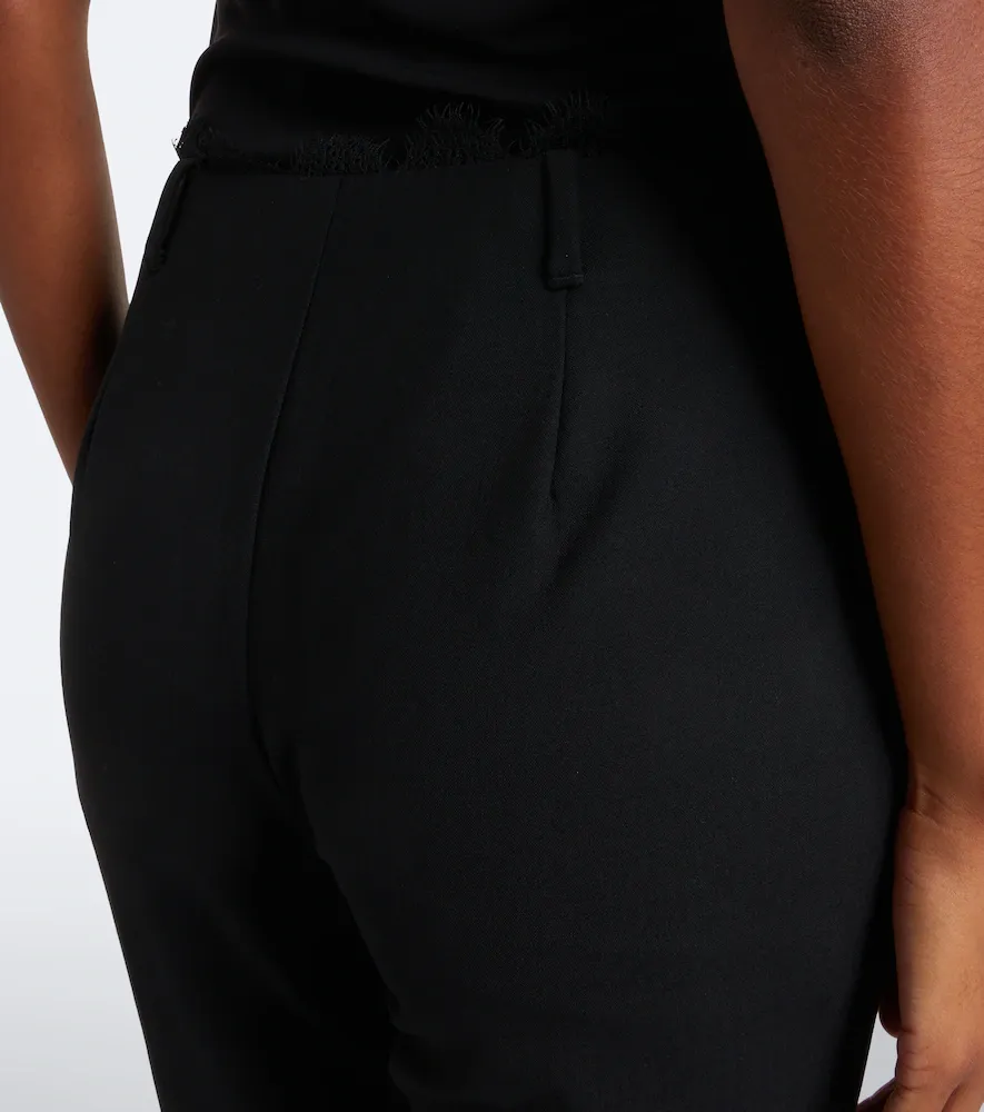 SIR. Miller lace-trimmed wool-blend capri pants | Thumbnail 4 SIR. Miller lace-trimmed wool-blend capri pants | Thumbnail 4